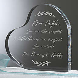 Letter To Baby Personalized Baby Keepsake