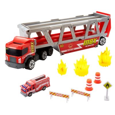Matchbox&reg; Fire Rescue Hauler Playset