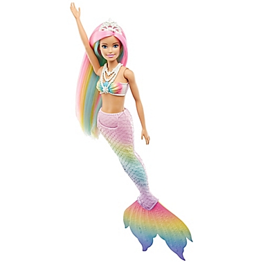 beweeglijkheid wagon anker Mattel® Barbie™ Dreamtopia Rainbow Magic™ Mermaid in Light Skin | Bed Bath  & Beyond