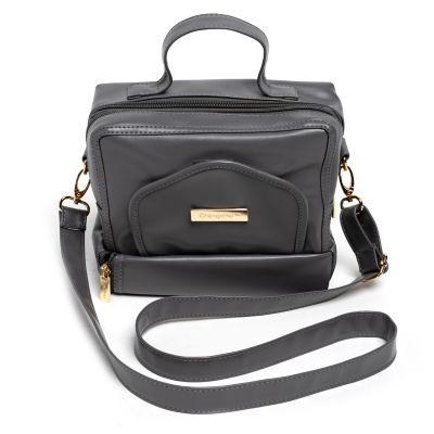 ChangePal Universal Wipes Portable Diaper Bag in Grey