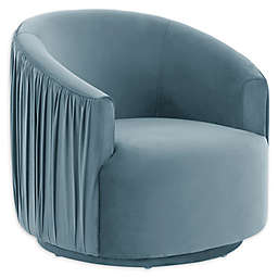 TOV Furniture™ London Pleated Swivel Armchair