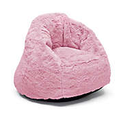 Delta Children&reg; Cozee Fluffy Toddler Chair in Pink