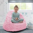Alternate image 1 for Delta Children&reg; Cozee Fluffy Toddler Chair in Pink