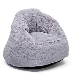 Delta Children® Cozee Fluffy Toddler Chair in Grey