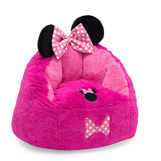 Alternate image 1 for Delta Children Disney® Minnie Mouse Cozee Figural Toddler Chair in Pink