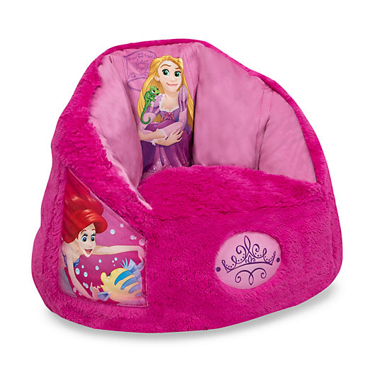 Alternate image 1 for Delta Children Disney® Princess Cozee Fluffy Toddler Chair in Pink