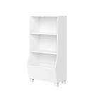 Alternate image 1 for RiverRidge Home&reg; 23-Inch Kids Bookcase with Toy Organizer in White