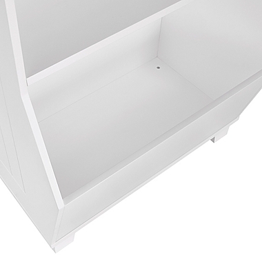 RiverRidge Home&reg; 23-Inch Kids Bookcase and Toy Organizer in White. View a larger version of this product image.