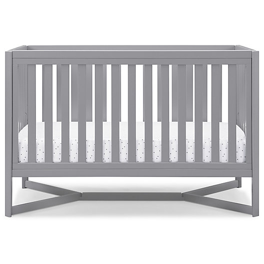Alternate image 1 for Delta Children Tribeca 4-in-1 Convertible Crib in Grey