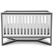 Delta Children Tribeca 4-in-1 Convertible Crib in White/Grey
