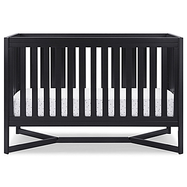 Delta Children Tribeca 4-in-1 Convertible Crib in Midnight Grey. View a larger version of this product image.