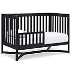 Alternate image 4 for Delta Children Tribeca 4-in-1 Convertible Crib in Midnight Grey