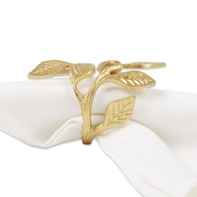 Gold Vine Napkin Ring (Set of 6)