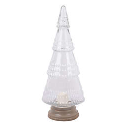 Bee & Willow™ 17-Inch Glass LED Christmas Tree Votive Candle