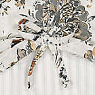 Alternate image 7 for B&W Double Layered Jacobean Floral Valance