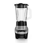 Alternate image 1 for Black &amp; Decker&trade; Power Crush 6-Cup Blender in Silver with Glass Jar