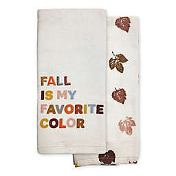 "Fall is My Favorite Color" Kitchen Towels (Set of 2)
