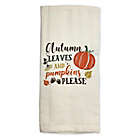 Alternate image 1 for Autumn Leaves Kitchen Towels (Set of 2)