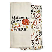 Autumn Leaves Kitchen Towels (Set of 2)