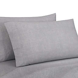 Bee &amp; Willow&trade; Cotton Flannel Standard/Queen Pillowcases in Heather Grey (Set of 2)