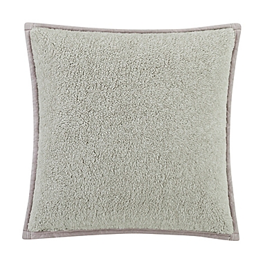 UGG&reg; Melange Classic Sherpa Square Throw Pillows in Fawn (Set of 2). View a larger version of this product image.