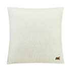 Alternate image 2 for UGG&reg; Melange Classic Sherpa Square Throw Pillows in Snow (Set of 2)
