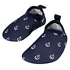 Alternate image 0 for Hudson Baby&reg; Size 8 Anchor Water Shoes in Blue
