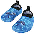Alternate image 0 for Hudson Baby&reg; Size 8 Dolphins Water Shoe in Blue