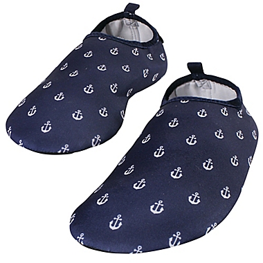 Hudson Baby&reg; Size 11 Anchor Kids&#39; Water Shoe in Blue. View a larger version of this product image.