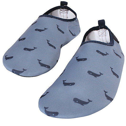 Alternate image 1 for Hudson Baby® Whale Kids' Water Shoe in Blue