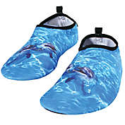Hudson Baby&reg; Dolphins Water Shoe in Blue