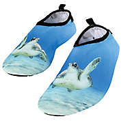 Hudson Baby&reg; Size 2 Turtles Water Shoes in Blue