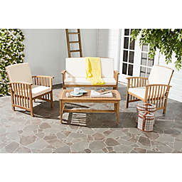 Safavieh Rocklin 4-Piece Outdoor Furniture Set