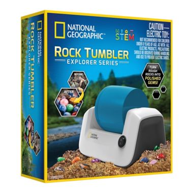National Geographic&trade; 13-Piece Explorer Series Rock Tumbler Starter Kit. View a larger version of this product image.