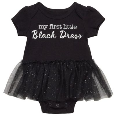 Baby Starters&reg; Black Dress Bodysuit