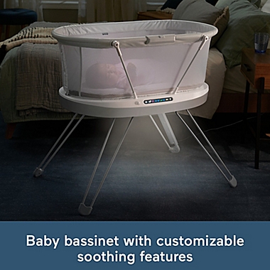 Fisher-Price&reg; Luminate Bassinet&trade; in White. View a larger version of this product image.