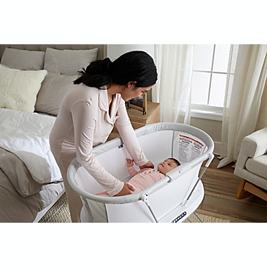 Fisher-Price&reg; Luminate Bassinet&trade; in White. View a larger version of this product image.