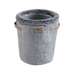 UGG® Dawson Wastebasket in Charcoal