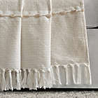 Alternate image 4 for Lush Decor Herringbone Stripe Yarn Dyed Throw Blanket in White/Neutral