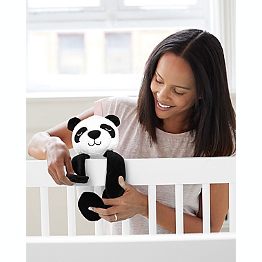 SKIP*HOP&reg; Sloth Cry-Activated Soother White/Black. View a larger version of this product image.