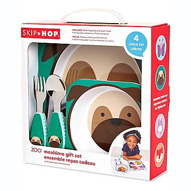 SKIP*HOP&reg; Pug Zoo Mealtime Gift Set. View a larger version of this product image.