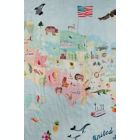 Alternate image 1 for Loulou Lollipop&reg; USA Muslin Quilt in White