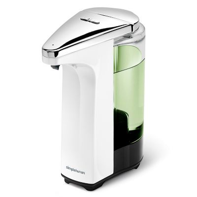 simplehuman&reg; Compact Sensor Pump Soap Dispenser in White