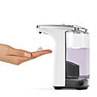Alternate image 3 for simplehuman&reg; Compact Sensor Pump Soap Dispenser in White