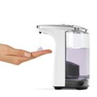 Alternate image 3 for simplehuman&reg; Compact Sensor Pump Soap Dispenser in White
