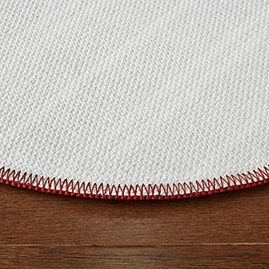 Simply Essential&trade; Stripe Slice 18-Inch x 30-Inch Kitchen Mat in Red. View a larger version of this product image.