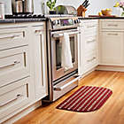 Alternate image 1 for Simply Essential&trade; Stripe Slice 18-Inch x 30-Inch Kitchen Mat in Red