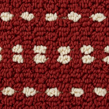 Simply Essential&trade; Stripe Slice 18-Inch x 30-Inch Kitchen Mat in Red. View a larger version of this product image.