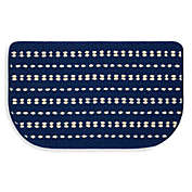 Simply Essential&trade; Stripe Slice 18-Inch x 30-Inch Kitchen Mat in Blue