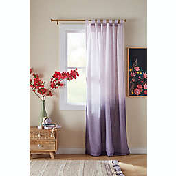 Wild Sage™ Jenna Ombré 95-Inch Sheer Window Curtain Panel in Wisteria Purple (Single)